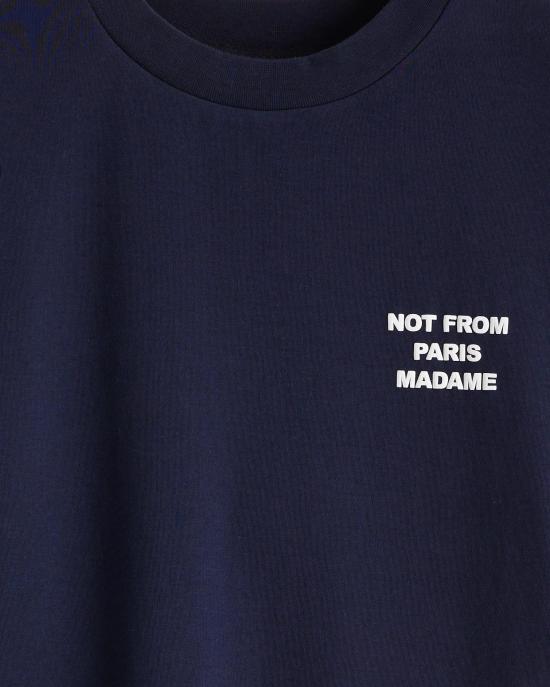 26FW 드롤드무슈 반팔 티셔츠 PERMTS203CO002 NY Blu - DROLE DE MONSIEUR