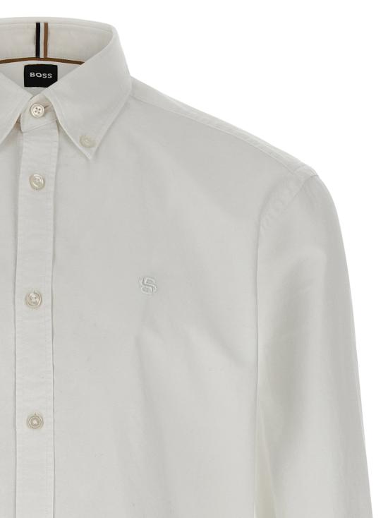25FW 휴고보스 긴팔 셔츠 50544955100 White - HUGO BOSS