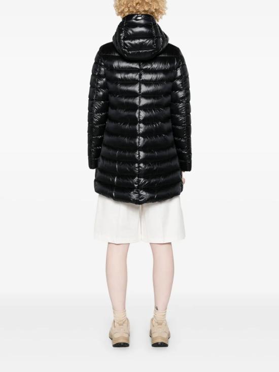 26FW 에르노 A 쉐입 나일론 울트라라이트 리조트 다운 자켓 PI00133DR 12017Z9300 Black - HERNO