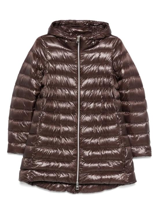 26FW 에르노 A 쉐입 나일론 울트라라이트 리조트 다운 자켓 PI00133DR 12017Z8810 Brown