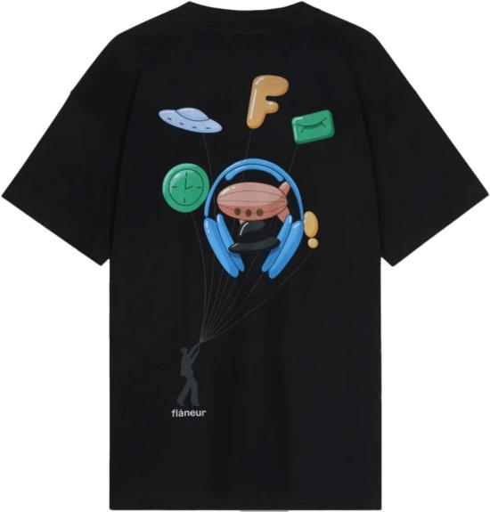 26SS 플라네르 탑 INFLATABLESTSHIRTBLACK