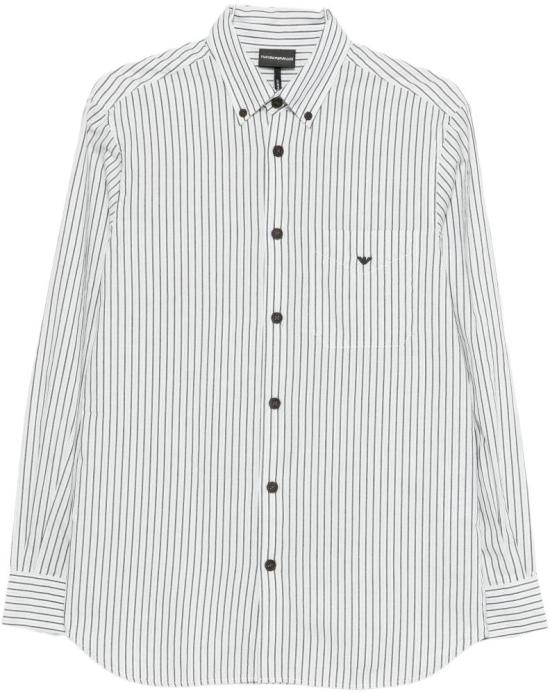 26SS 엠포리오 아르마니 셔츠 EM005429AF24535FB441 WHITE