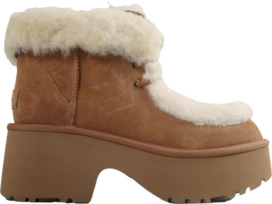 25FW 어그 부츠 ESMEELACEUPBOOTSLIGHTBROWN BEIGE