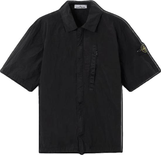 26SS 스톤 아일랜드 셔츠 L1S151200028S0019V0029 BLACK