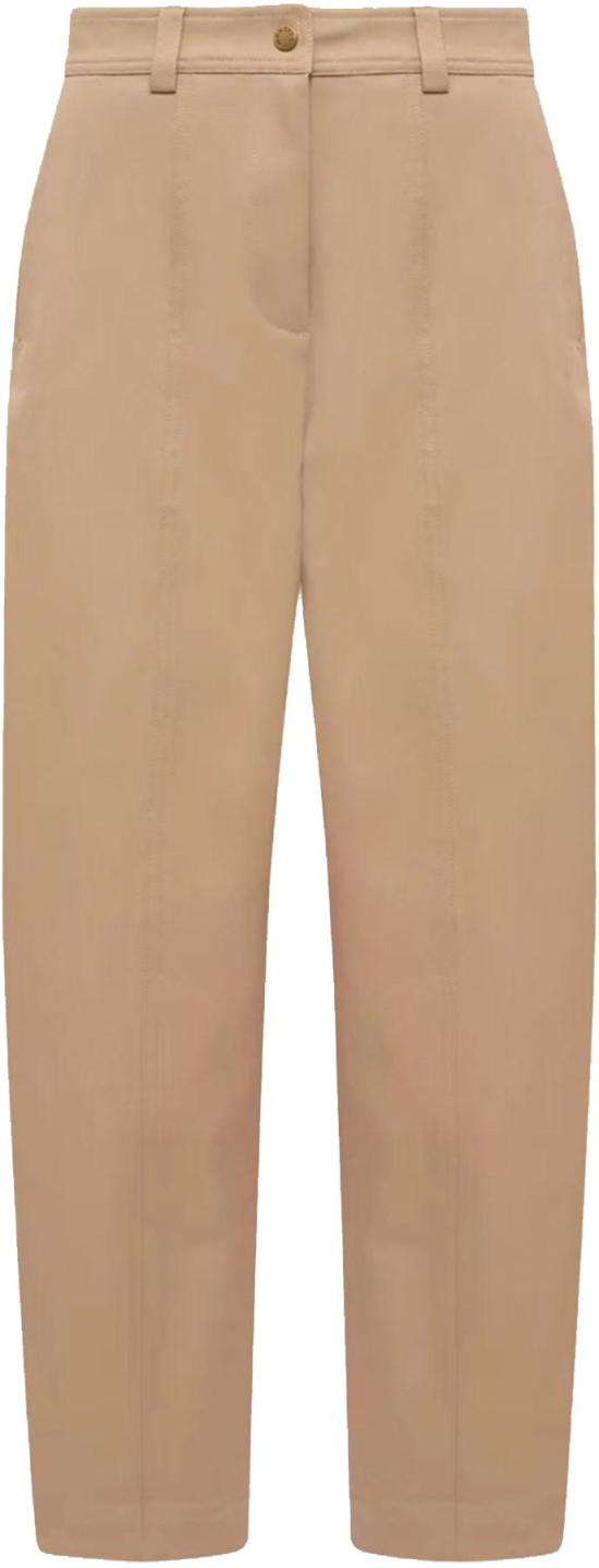 25FW 몽클레어 스트레이트 팬츠 MONCLERLOGOPANTSBEIGE