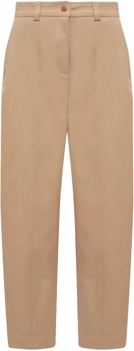 25FW 몽클레어 스트레이트 팬츠 MONCLERLOGOPANTSBEIGE