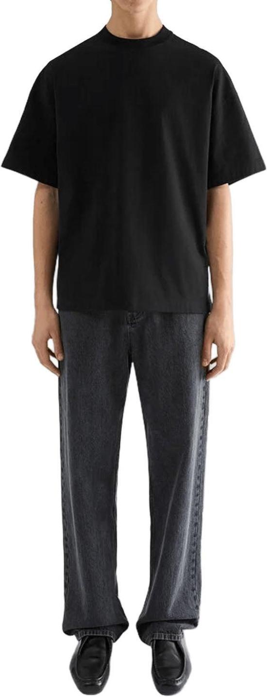 26FW 질샌더 반팔 티셔츠 JILSANDERJ22GC0277J20348001LOGOPRINTTSHIRTSHORTSLEEVETSHIRTSBLACK - JIL SANDER