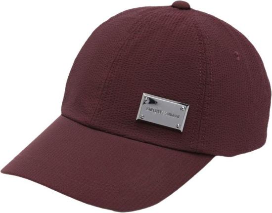 26FW 엠포리오 아르마니 모자 EM007023AF28011UA331 MAROON