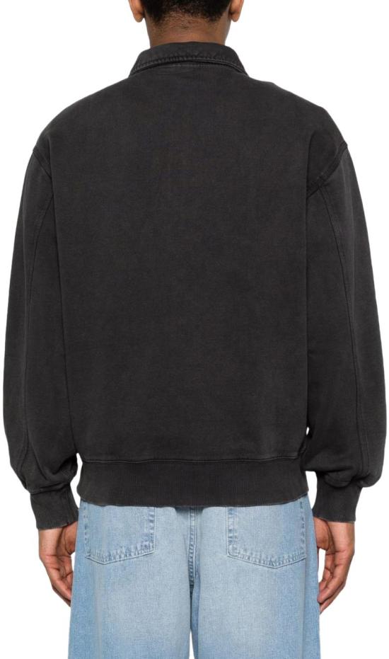 26SS 칼하트 하프 집 디트로이트 스웨트셔츠 I0363508906 DONKERGREY - CARHARTT