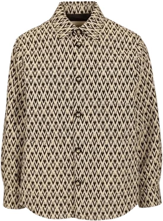 26SS 발렌티노 가라바니 셔츠 GIUBBINONEROBEIGE8V3CIO12B85K85