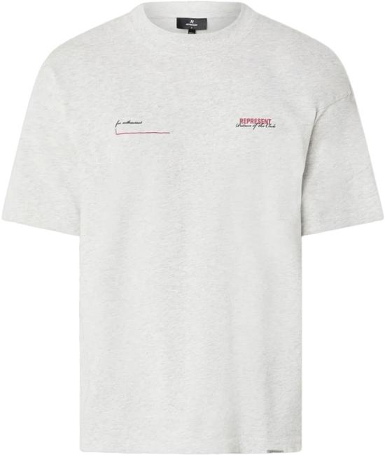 26SS 리프레젠트 탑 PATRONOFTHECLUBTSHIRTCREAMMARL WHITE