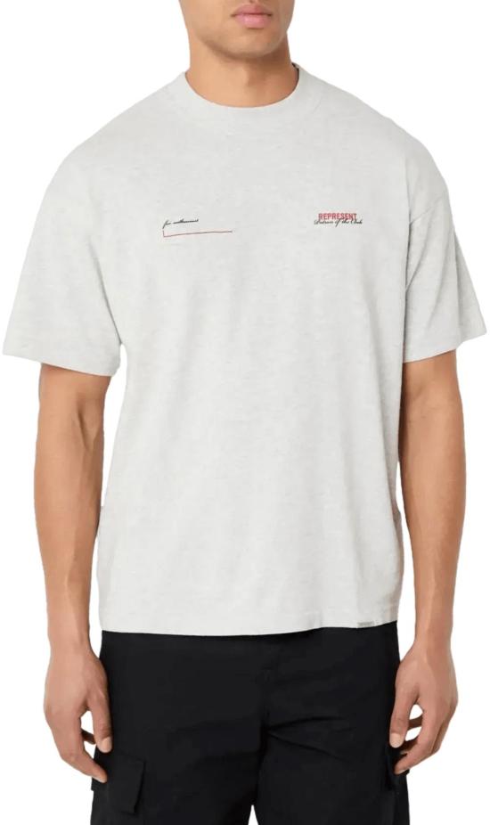 26SS 리프레젠트 탑 PATRONOFTHECLUBTSHIRTCREAMMARL WHITE - REPRESENT