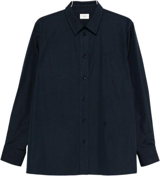 25FW 생로랑 긴팔 셔츠 848033Y2M214102 NAVY