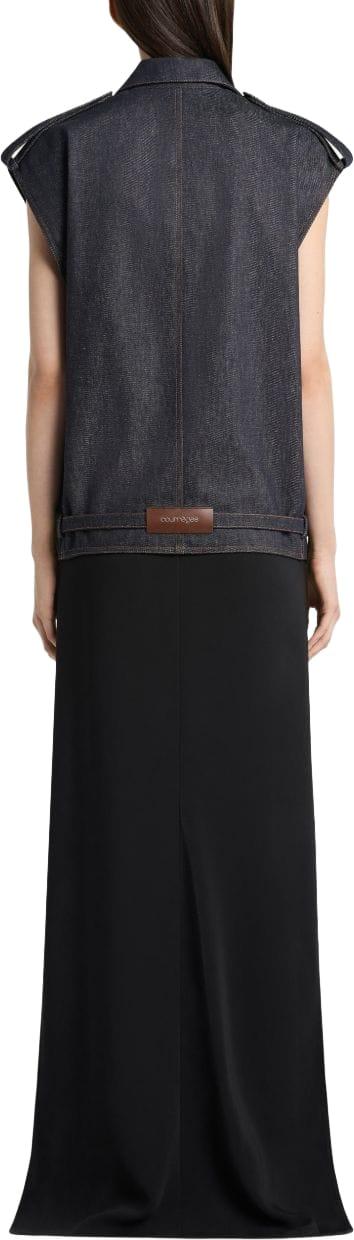 26SS 쿠레쥬 코트 226DBL343DE0035M316 NAVY - COURREGES