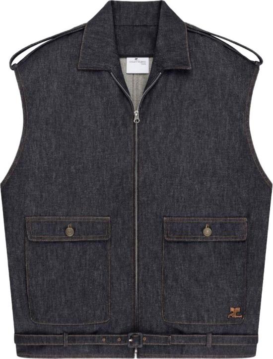 26SS 쿠레쥬 코트 226DBL343DE0035M316 NAVY