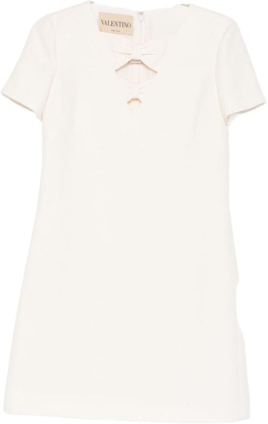 26SS 발렌티노 가라바니 숏 원피스 BVAHT51CFA03 WHITE