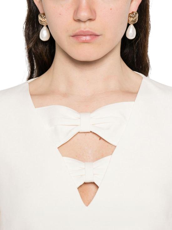 26SS 발렌티노 가라바니 숏 원피스 BVAHT51CFA03 WHITE - VALENTINO GARAVANI