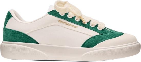 26FW 카사블랑카 스니커즈 CASABLANCASNK02502DELMARSNEAKERSSNEAKERSGREENDESSIN WHITE