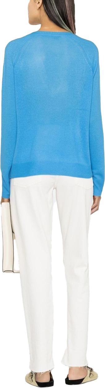  360 캐시미어 스웨터 49034ZAYAATLANTIC CYAAN - 360 CASHMERE
