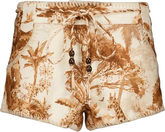 26FW 짐머만 숏팬츠 INDRASAFARISHORTS BEIGE