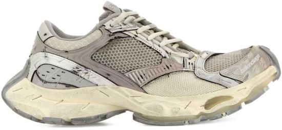 25FW 발렌시아가 스테이플러 스니커즈 803681W3ST49191 TAUPE