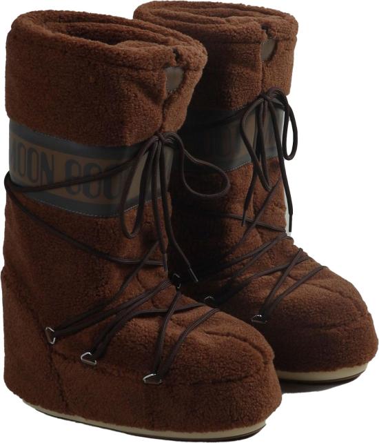 25FW 문부츠 부츠 ICONFLEECEHIGHBROWN - MOON BOOT