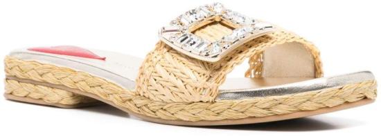 25SS 로저비비에 뮬/슬리퍼 RVW774420406D1C013 BEIGE - ROGER VIVIER