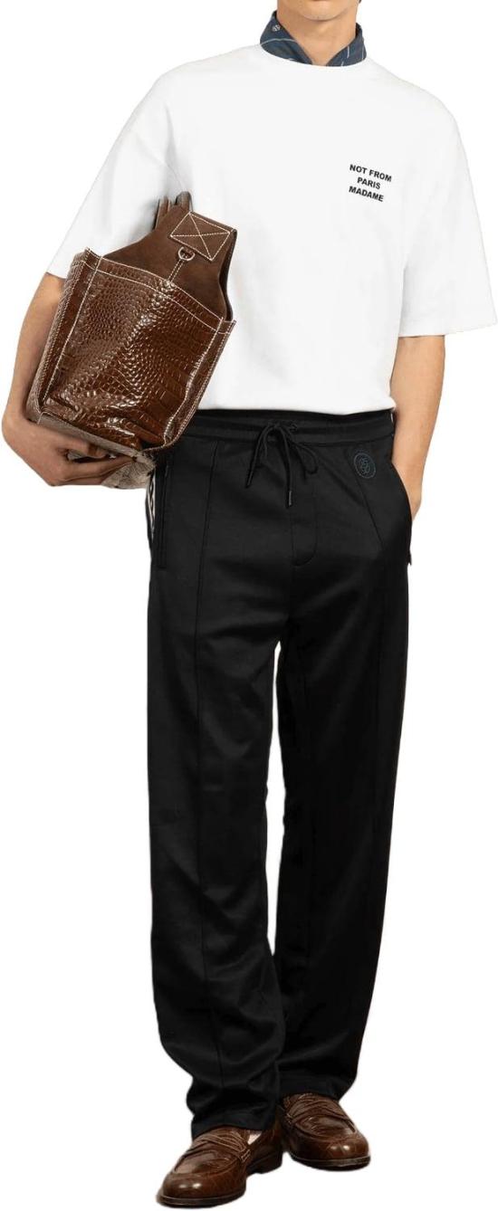 26FW 드롤드무슈 반팔 티셔츠 SLOGANTSHIRT2 WHITE - DROLE DE MONSIEUR