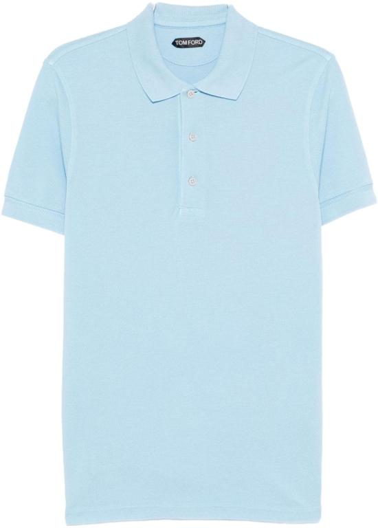26SS 톰포드 폴로 티셔츠 JPS011JMT013UCZ LICHTBLUE
