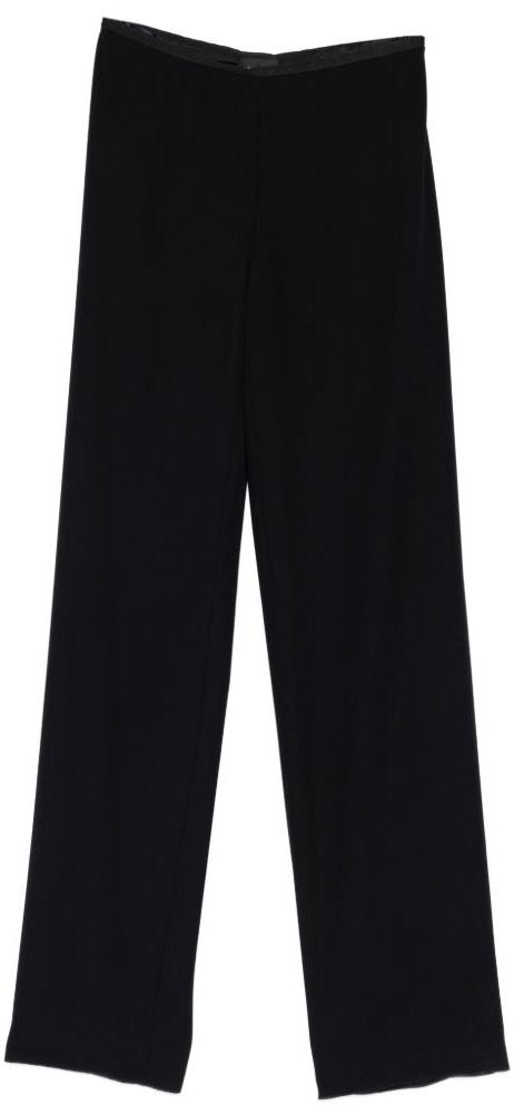 26SS 엠포리오 아르마니 스트레이트 팬츠 EW001145AF10206U8139 BLACK