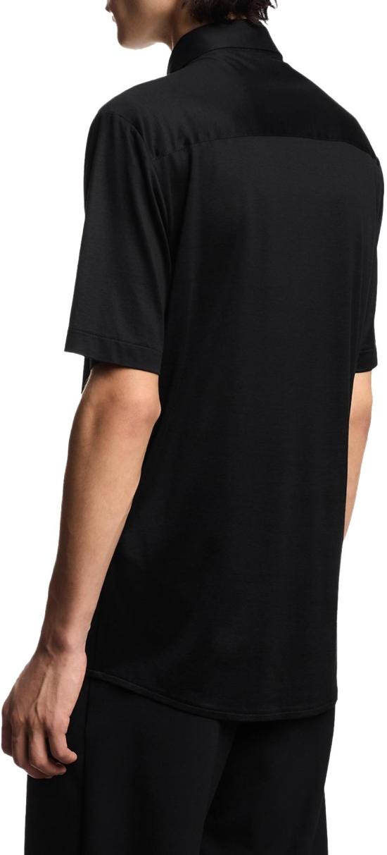 26SS 엠포리오 아르마니 셔츠 8056643442938 BLACK - EMPORIO ARMANI
