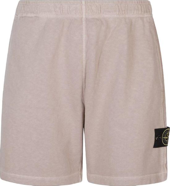 26SS 스톤 아일랜드 숏팬츠 OLDEFFECTMALFILEFLEECESHORTSDESERTSANDL1S156200014S0060V019A BEIGE
