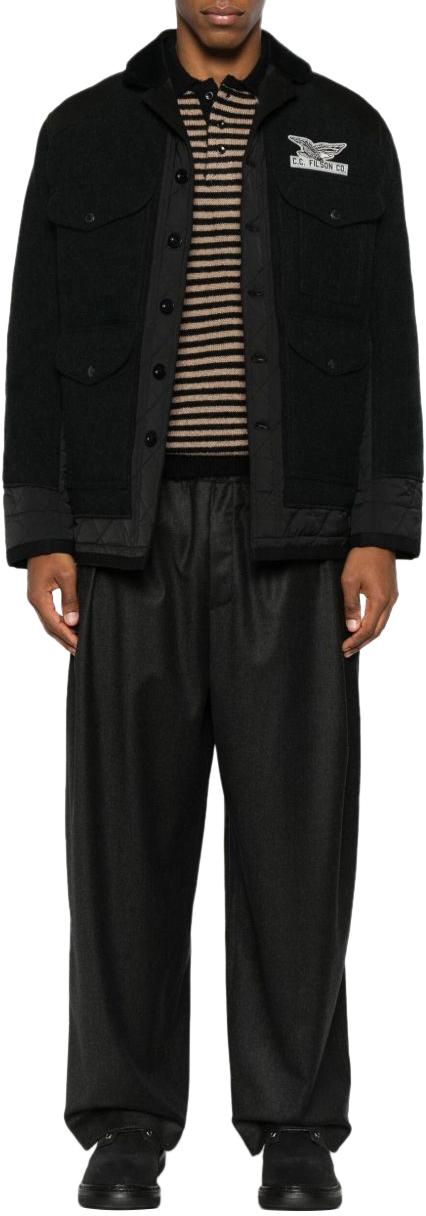 25FW 와타나베 준야 코트 WPJ0010511 BLACK - JUNYA WATANABE