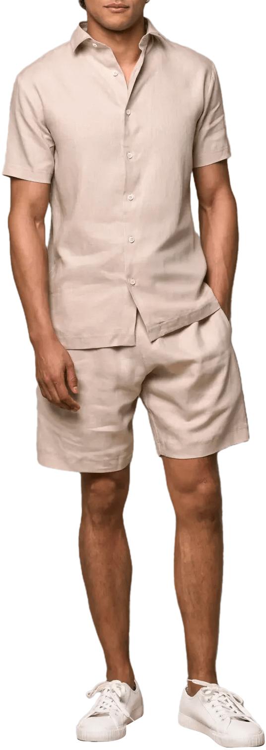 26SS Valenza 숏팬츠 LINENSTRETCHSPORTSHORTSLIGHTBEIGE - OTHER BRANDS