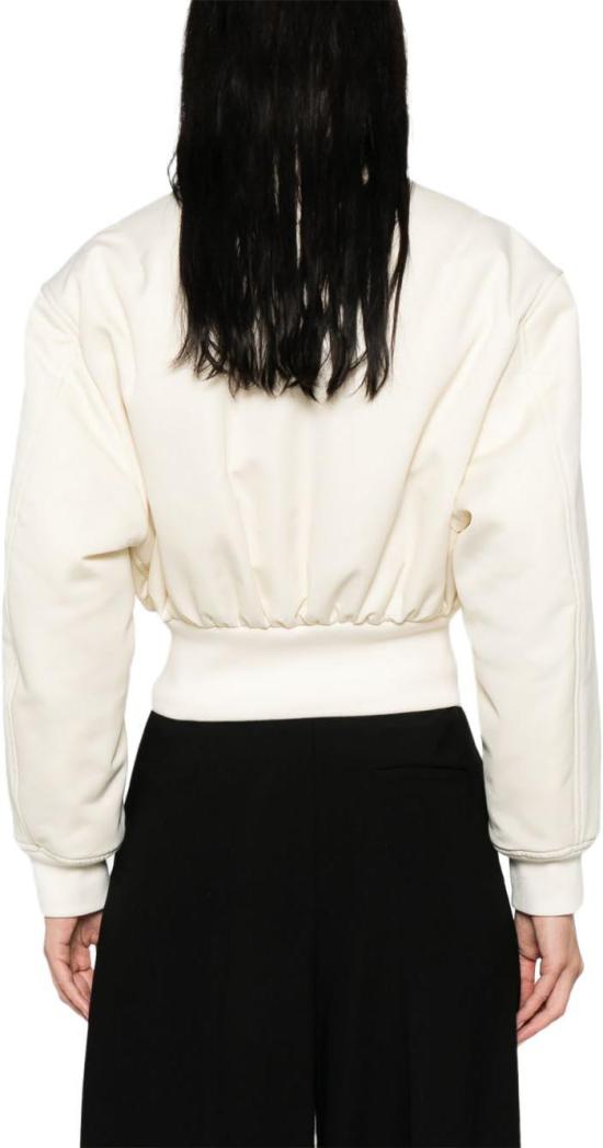 26SS 발렌시아가 봄버 자켓 872303TTO299002 WHITE - BALENCIAGA