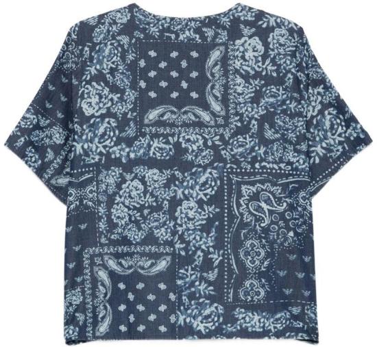26SS 엠포리오 아르마니 탑 EW003486AF21079FB002 NAVY - EMPORIO ARMANI