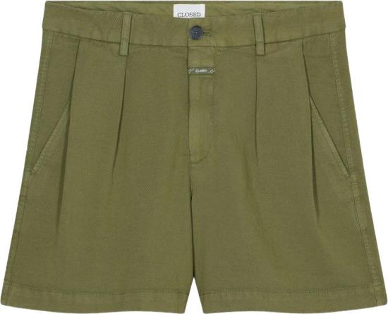 26SS 클로즈드 숏팬츠 C9229132E30689 DONKERGREEN