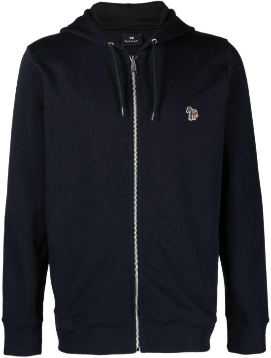 26SS 폴 스미스 레귤러핏 지브라 후드 집업 M2R360RKZEBRA49 NAVY