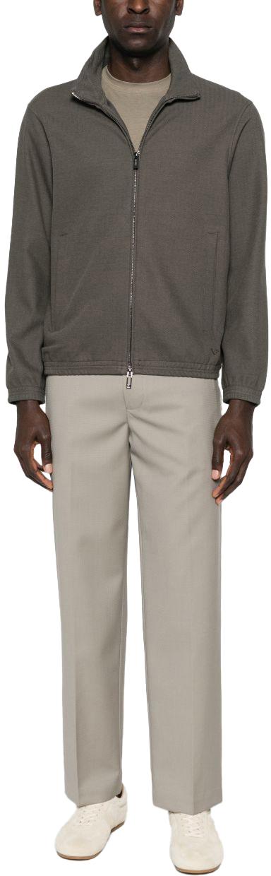 26SS 엠포리오 아르마니 니트 베스트 EM005380AF13700F8221 TAUPE - EMPORIO ARMANI