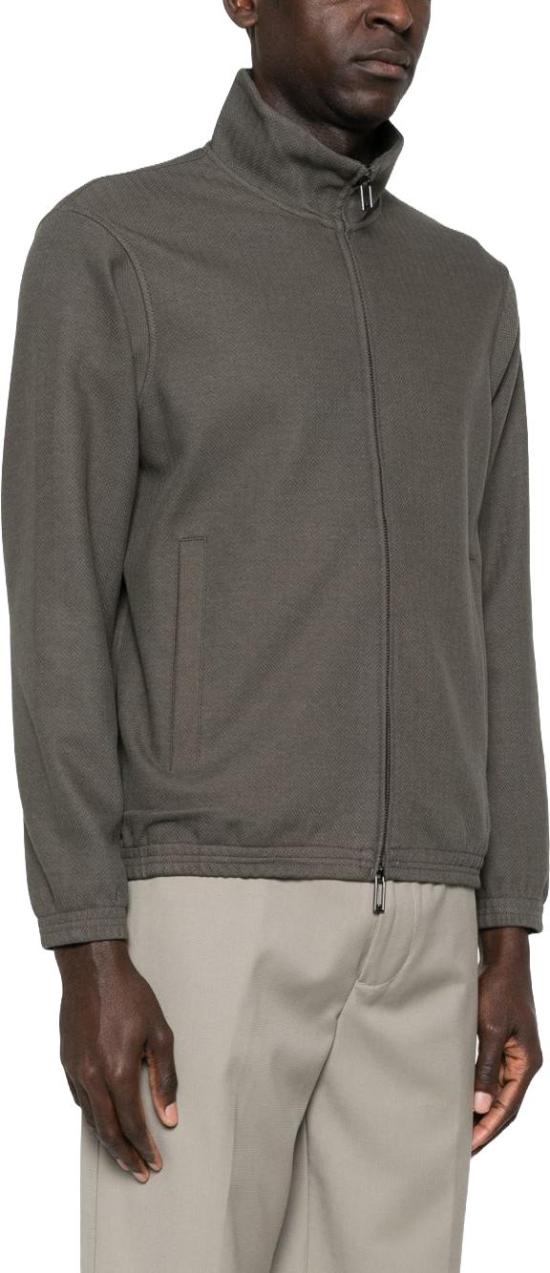 26SS 엠포리오 아르마니 니트 베스트 EM005380AF13700F8221 TAUPE - EMPORIO ARMANI