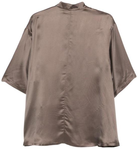 26SS 엠포리오 아르마니 블라우스 EW003621AF21547U6128 TAUPE - EMPORIO ARMANI