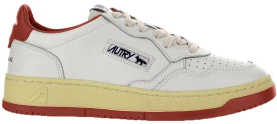 25FW 오트리 메달리스트 로우 스니커즈 AULMMK02 WHITE