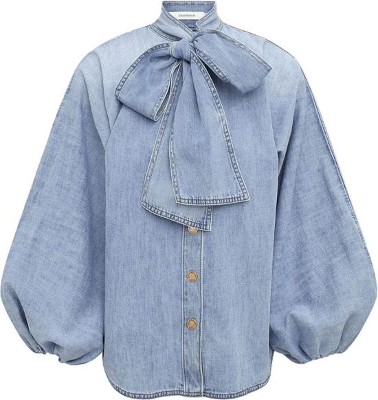 26FW 짐머만 블라우스 INDRADENIMDASBLOUS LICHTBLUE
