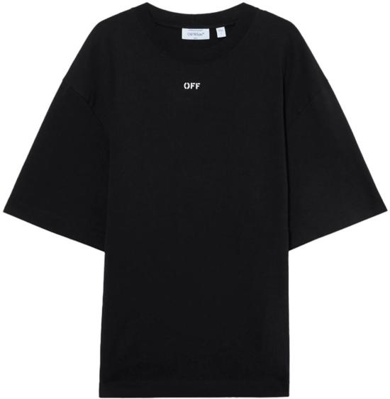 26SS 오프화이트 탑 3DARROWSPRAYSSSKATETEE44MAA120S26J00I001 BLACK