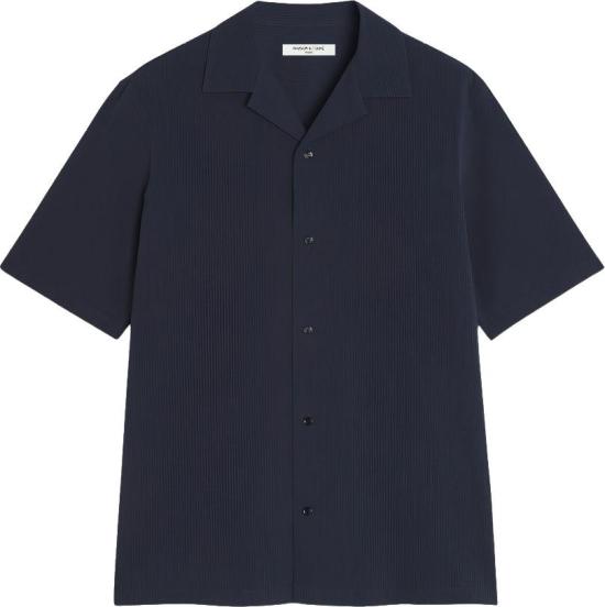 26SS 메종키츠네 셔츠 QM00407WC50820413 NAVY