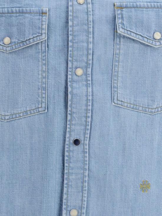 26SS 야콥코헨 셔츠 JUMC0025001T848A 300D Gnawed Blue - JACOB COHËN