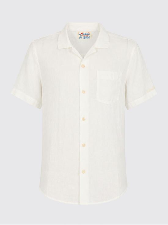 26SS 세인트바쓰 셔츠 SIF0002 01457L White - MC2 SAINT BARTH