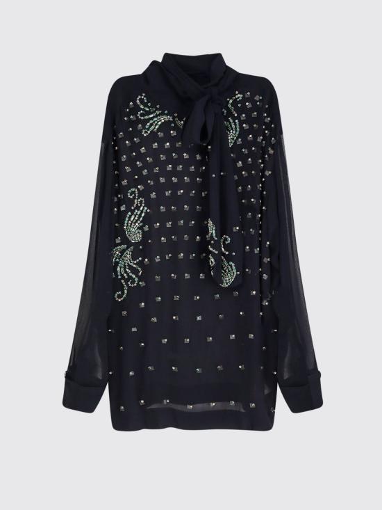 26SS 드리스 반 노튼 탑 2520107962314 509 Blue - DRIES VAN NOTEN