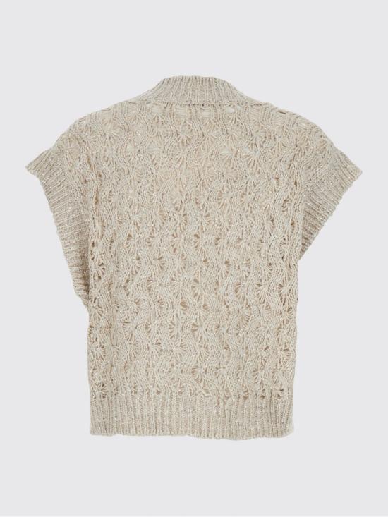 26SS 브루넬로 쿠치넬리 스웨터 MEA371112 CLY85 Beige - BRUNELLO CUCINELLI