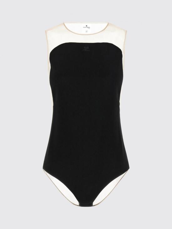 26SS 쿠레쥬 탑 226CBD183PL0159 9999 Black - COURREGES